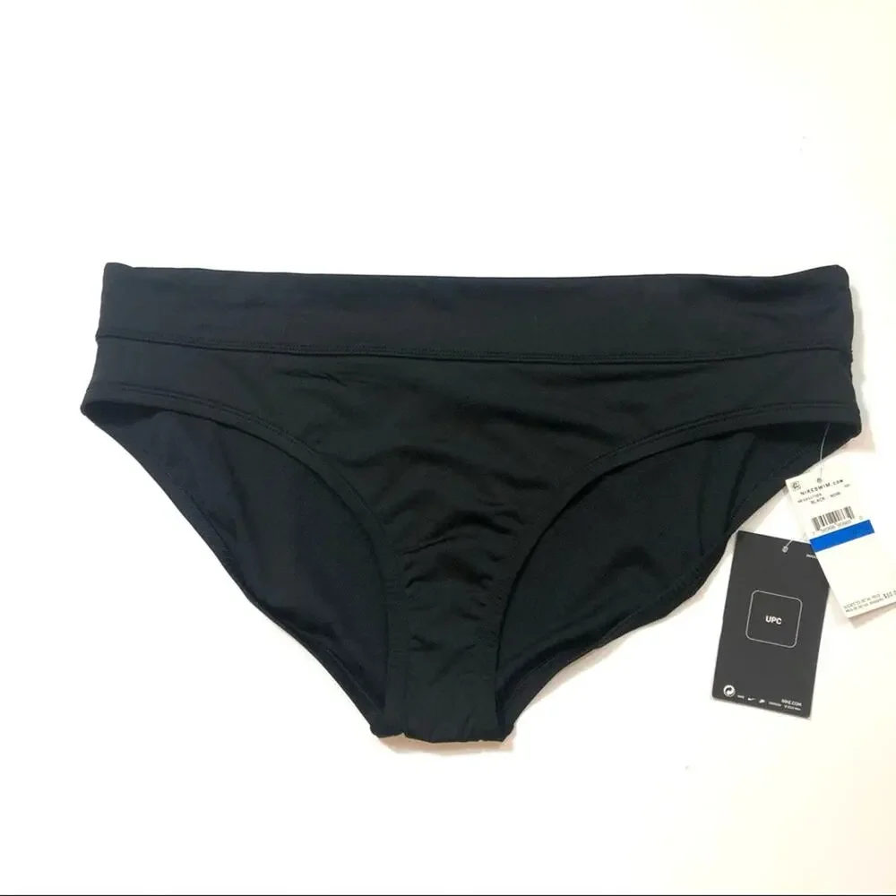 Nike Black Hipster Active Swim Bottom